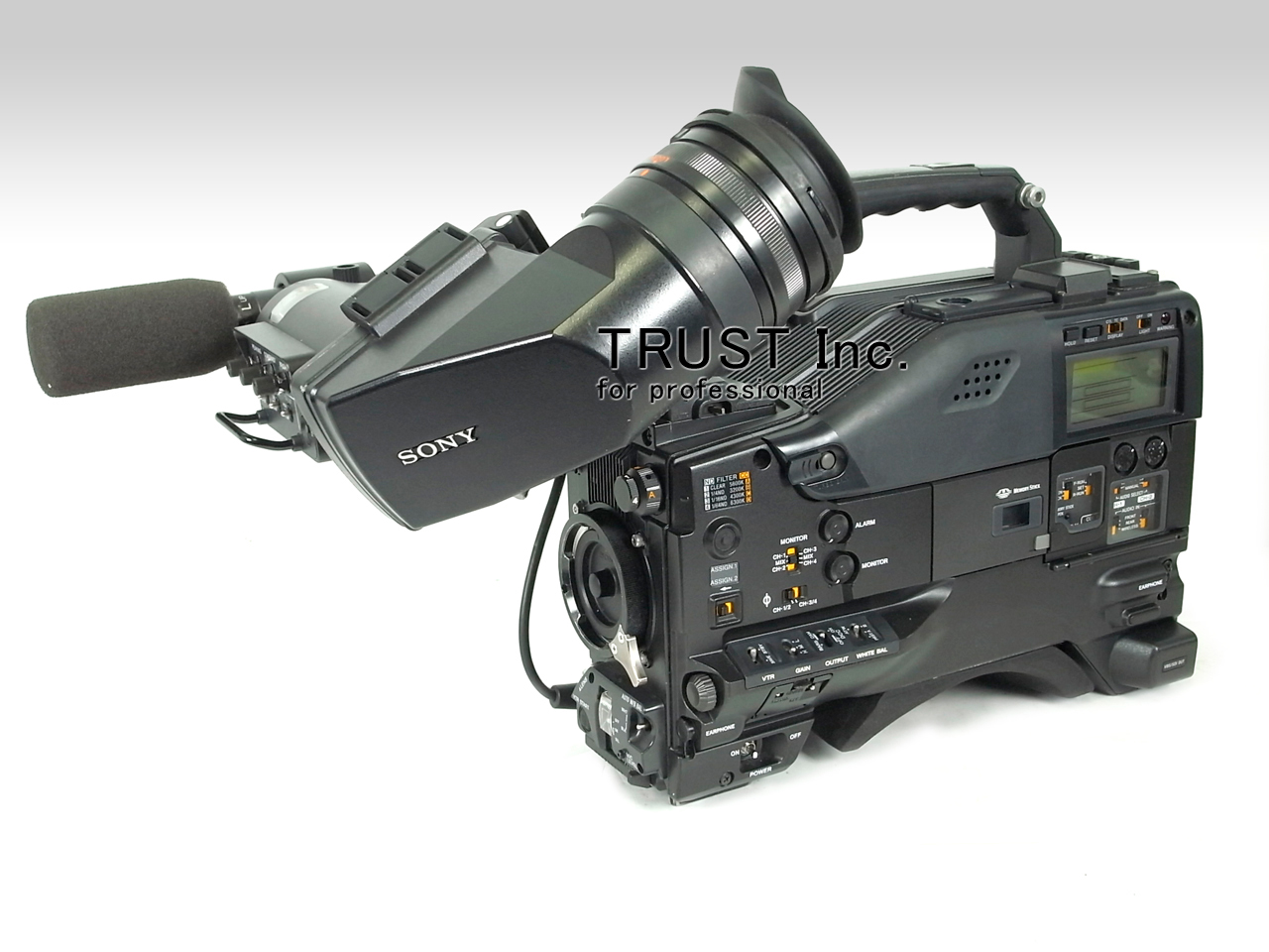 HDW-F900R / HDCAM Camcoder【中古放送用・業務用 映像機器・音響機器の店 - トラスト株式会社】