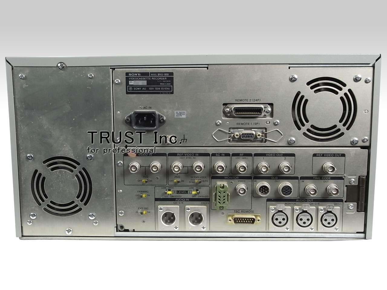 BVU-950 / U-matic SP Recorder【中古放送用・業務用 映像機器・音響