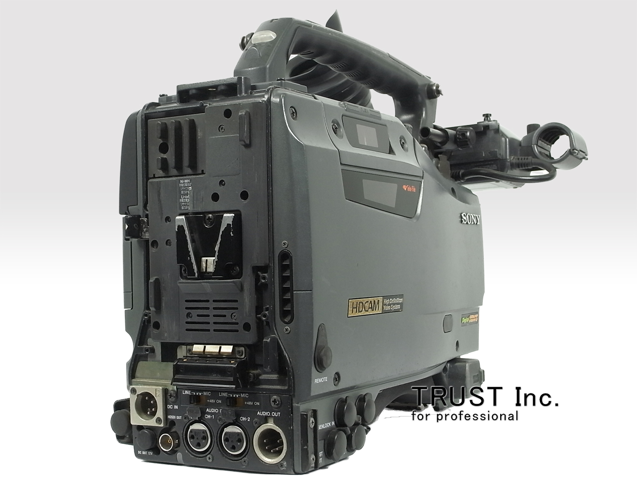 HDW-730S / HDCAM Camcorder【中古放送用・業務用 映像機器・音響機器の店 - トラスト株式会社】