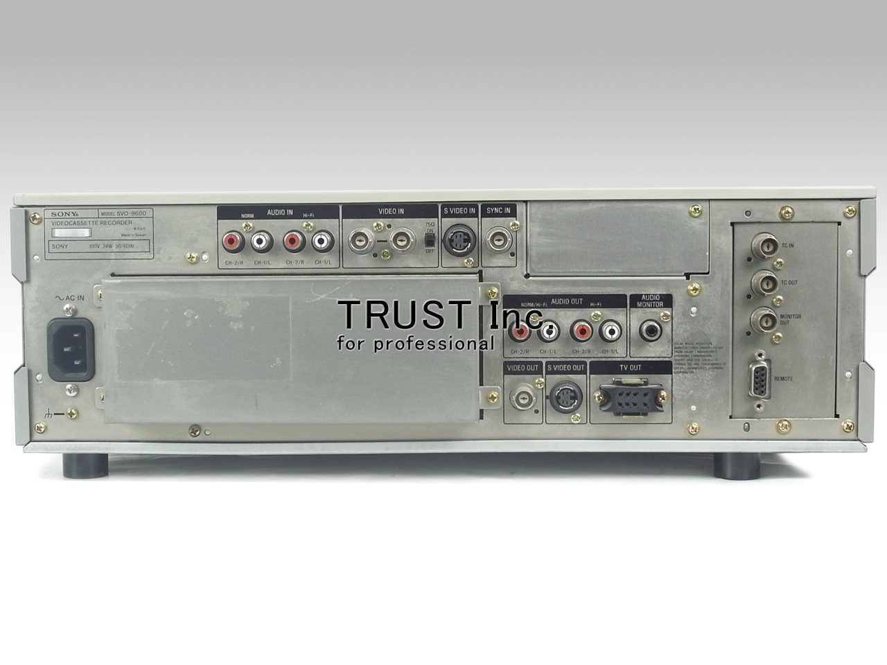 SVO-9600 / S-VHS Recorder【中古放送用・業務用 映像機器・音響機器の 