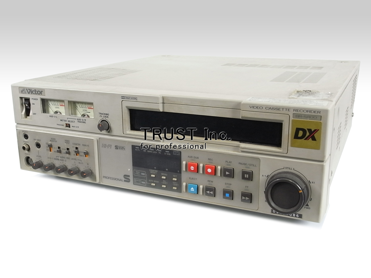 BR-S800DX / S-VHS Recoder【中古放送用・業務用 映像機器・音響機器の店 - トラスト株式会社】