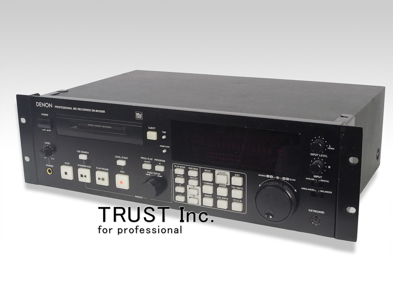 DN-M1050R / MD Recorder【中古放送用・業務用 映像機器・音響機器の店 - トラスト株式会社】