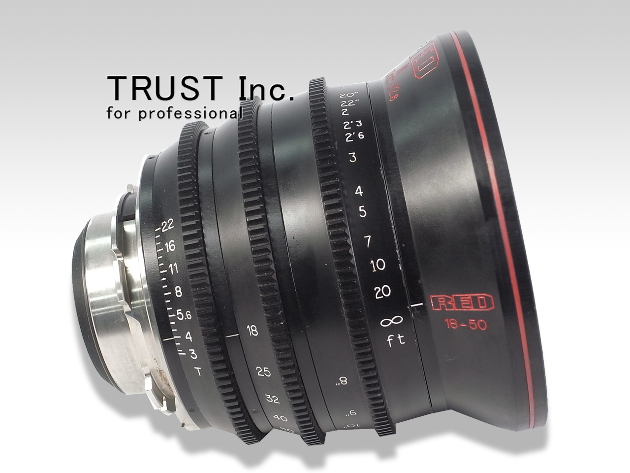 RED 18-50 / PL Mount Lens【中古放送用・業務用 映像機器・音響機器の店 - トラスト株式会社】