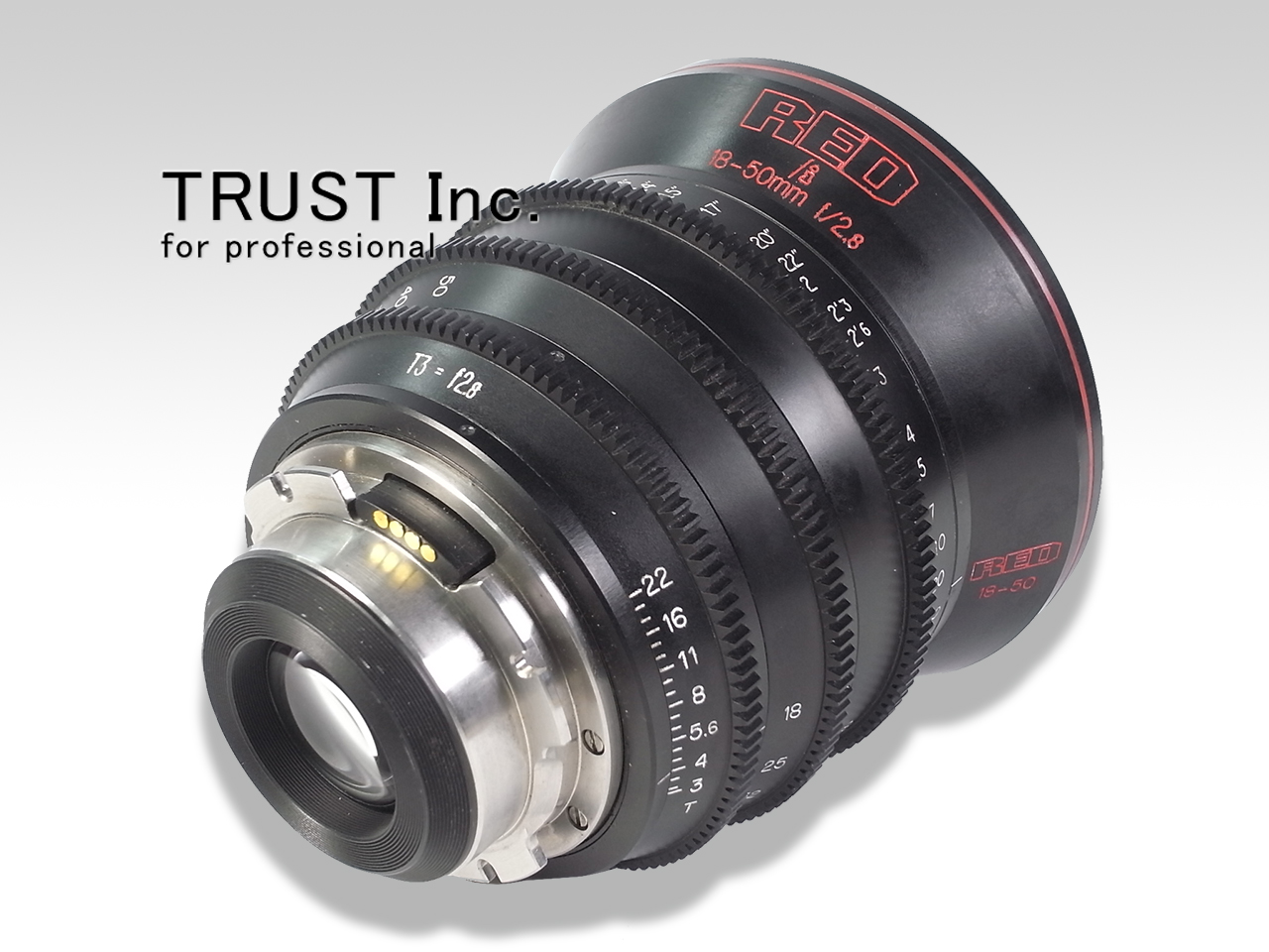 RED 18-50 / PL Mount Lens【中古放送用・業務用 映像機器・音響機器の店 - トラスト株式会社】