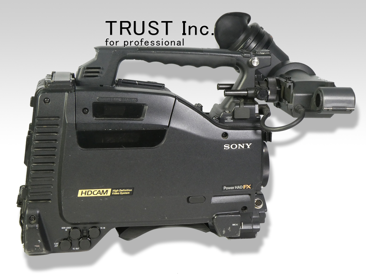 HDW-650 / HDCAM Camcoder【中古放送用・業務用 映像機器・音響機器の店 - トラスト株式会社】