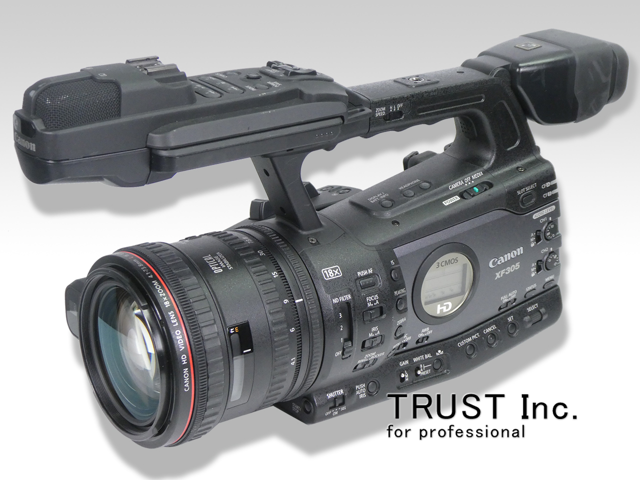 XF305 / HD VIDEO CAMERA【中古放送用・業務用 映像機器・音響機器の店 - トラスト株式会社】