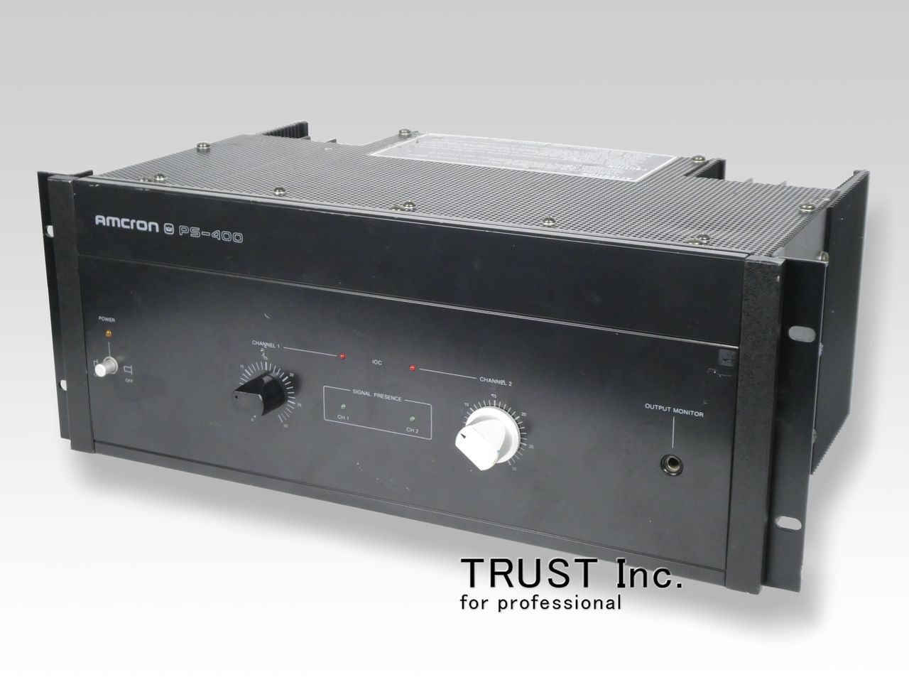 PS-400 / Power Amplifier【中古放送用・業務用 映像機器・音響機器の店 - トラスト株式会社】