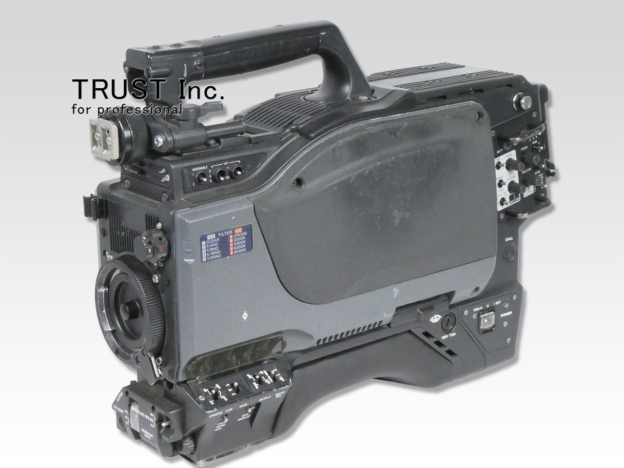 HDC-950 / 3CCD System Camera【中古放送用・業務用 映像機器・音響機器の店 - トラスト株式会社】