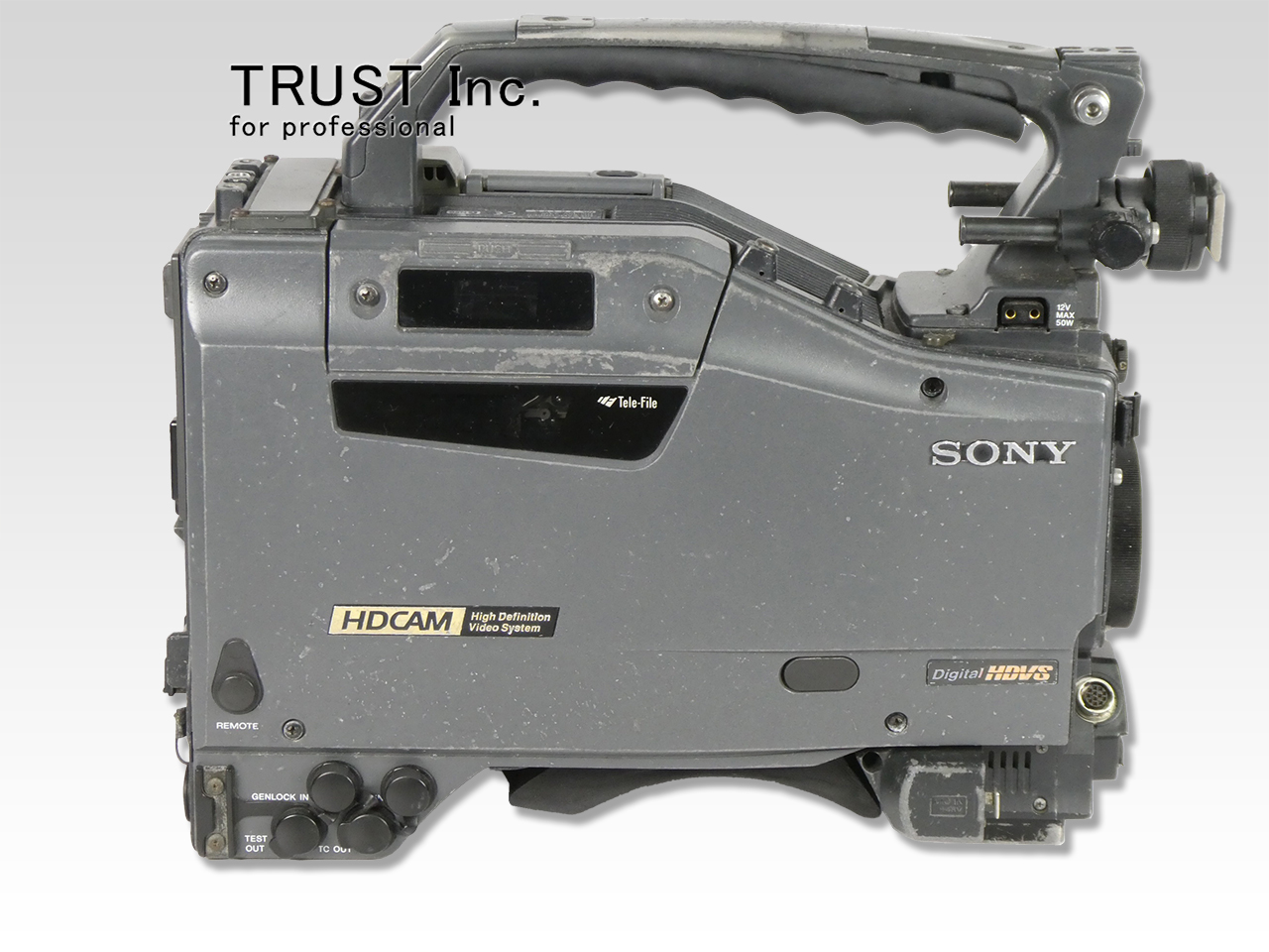 HDW-750 / HDCAM Camcoder【中古放送用・業務用 映像機器・音響機器の店 - トラスト株式会社】