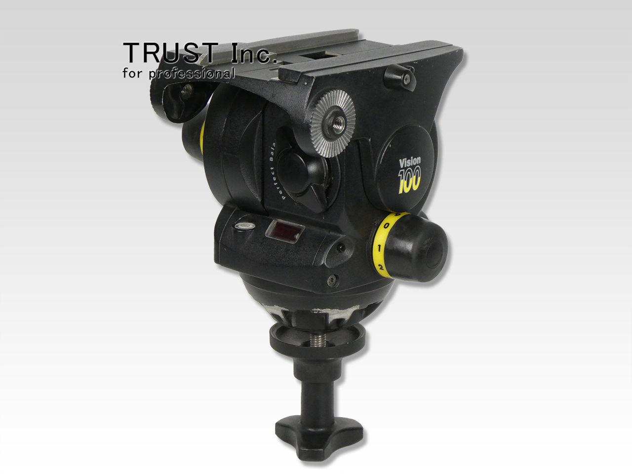 Vinten protouch pro6 ビデオ三脚ヘッド＋カメラプレート＋クランプ ボール径75mm  （検索：Sachtler、SONY、PMW-、HXR-、AG-HPX） - カメラ、光学機器