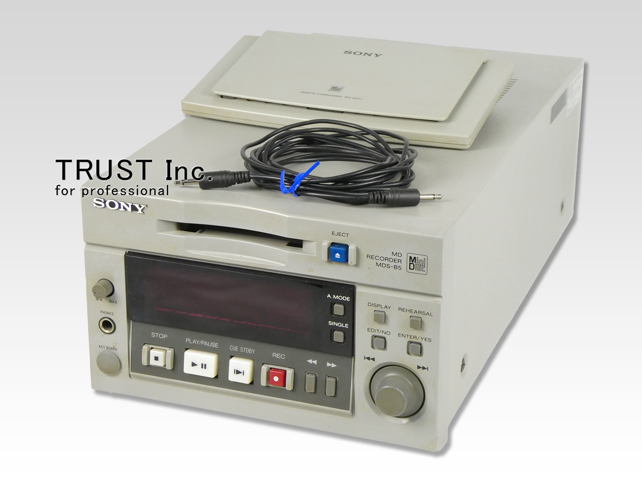 MDS-B5 / Minidisc Recorder【中古放送用・業務用 映像機器・音響機器の店 - トラスト株式会社】