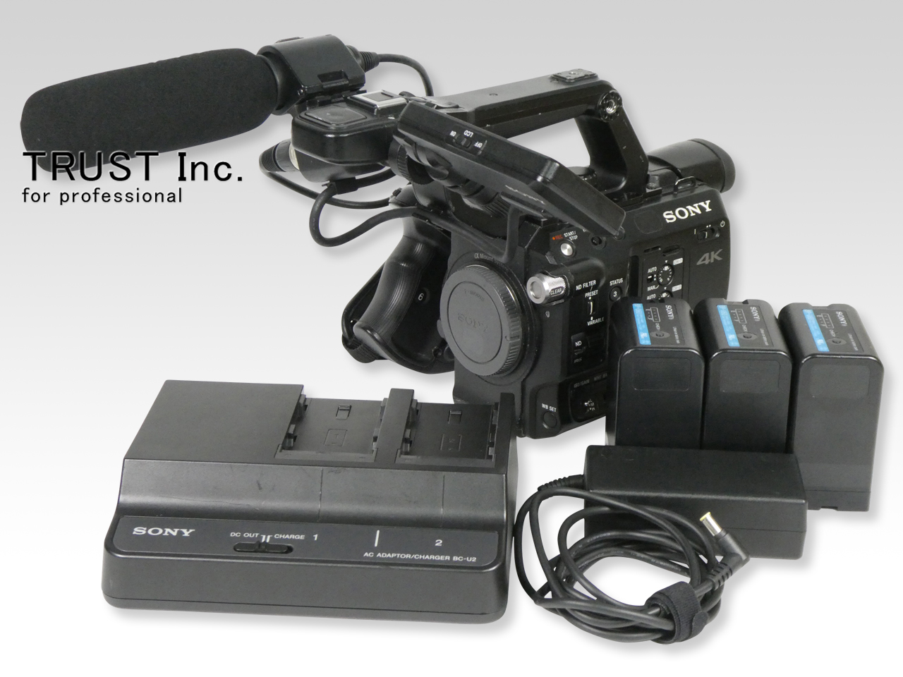 商売SONY PXW-X160 放送業務用 ビデオカメラ 業務用 XDCAM MEAD-SD02 ケース付き 中古 T6295789 プロ用、業務用