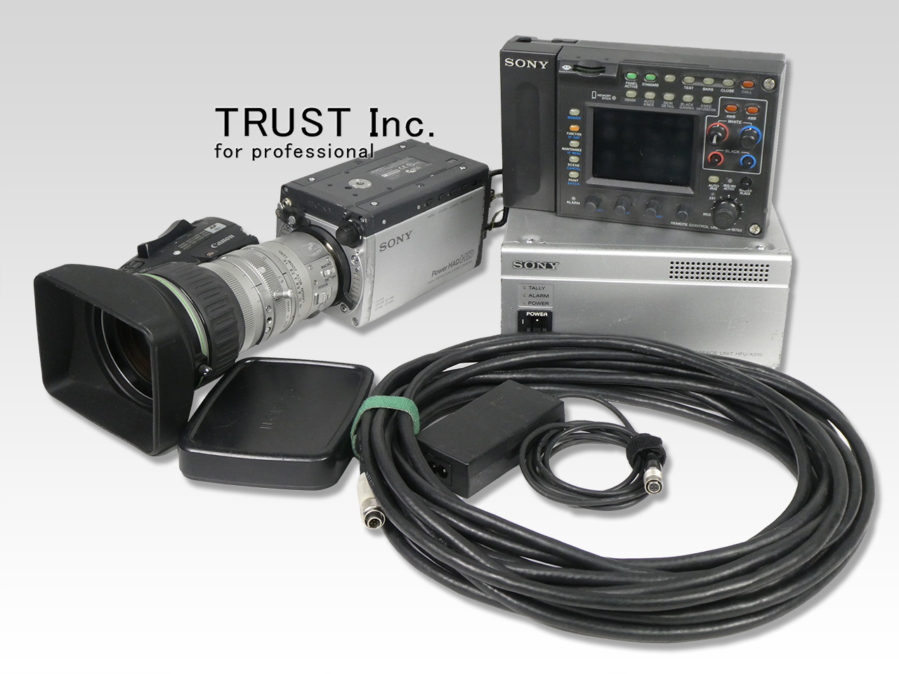 HDC-X310 / 3CCD HD Camera【中古放送用・業務用 映像機器・音響機器の店 - トラスト株式会社】