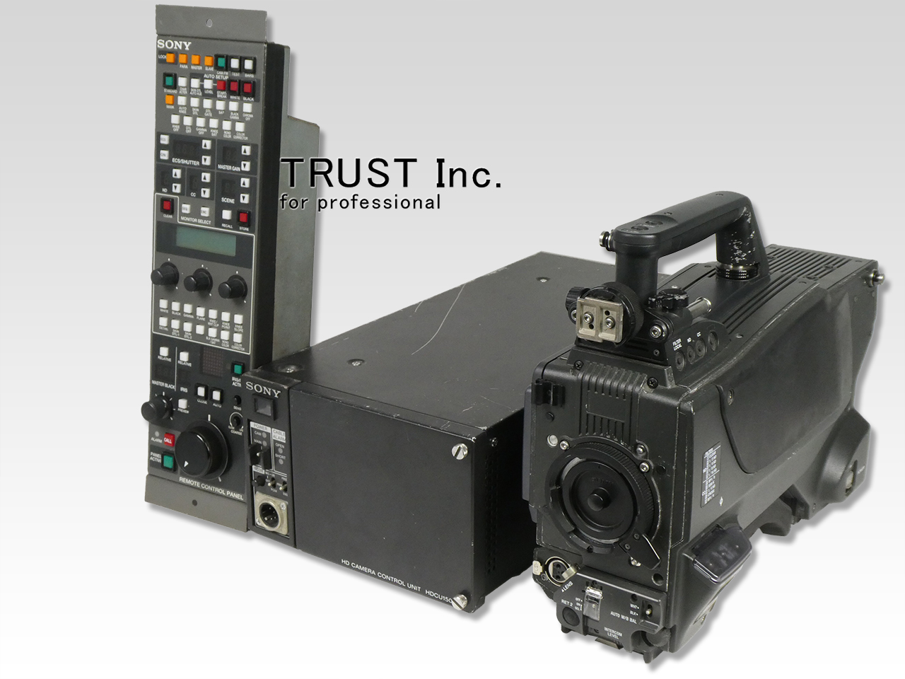 ジャンク】 SONY HDC-1500 放送用 業務用 HDシステムカメラ - ビデオカメラ