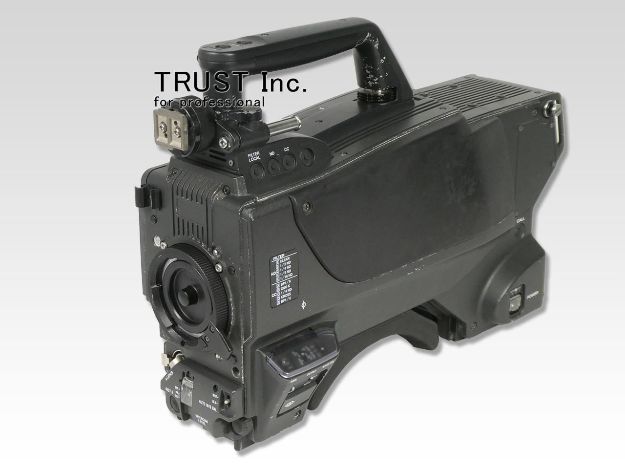 HDC-1500 / 3CCD System Camera【中古放送用・業務用 映像機器・音響機器の店 - トラスト株式会社】