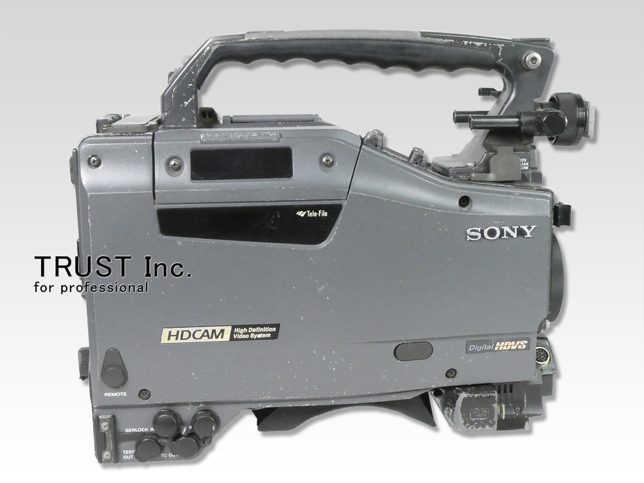 HDW-750 / HDCAM Camcoder【中古放送用・業務用 映像機器・音響機器の店 - トラスト株式会社】